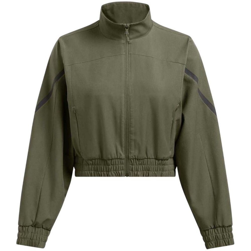Under Armour Womens/Ladies Funnel Neck Long-Sleeved Top / Green